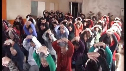 康复医疗保健操晨练